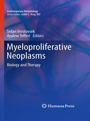cover image of Myeloproliferative Neoplasms